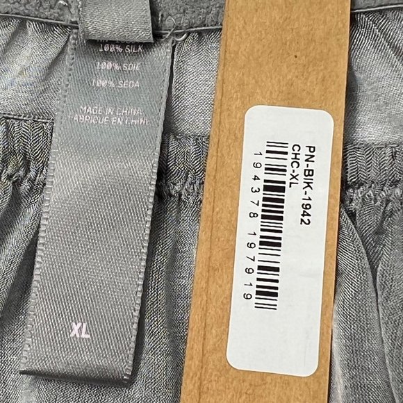 SKIMS Romance Garter Bikini Charcoal Womens XL - Picture 12 of 16